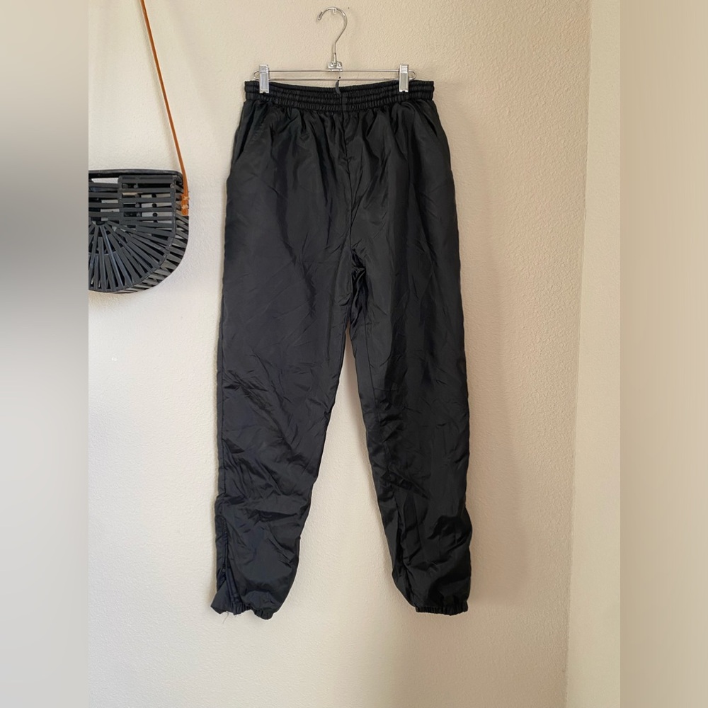 Lady Footlocker Black Relaxed Fit Pants, Size Small